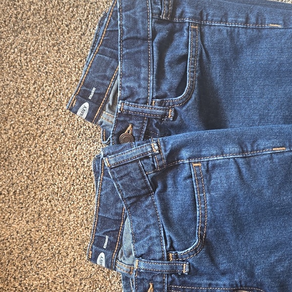 LIKE NEW!!!! 10 PAIRS OF OLD NAVY SIZE 14 STRAIGHT BUILT IN TOUGH JEANS - Picture 4 of 11